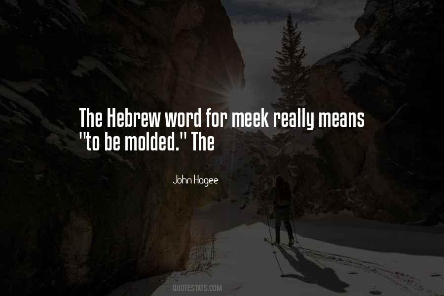 Quotes About Hebrew #1394789