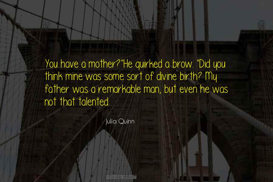 Quirked A Brow Quotes #611966