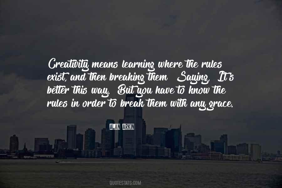 Quotes About Rules And Order #1011572