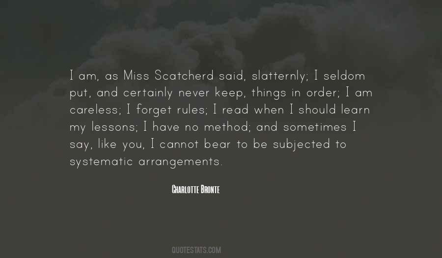 Quotes About Rules And Order #1313726