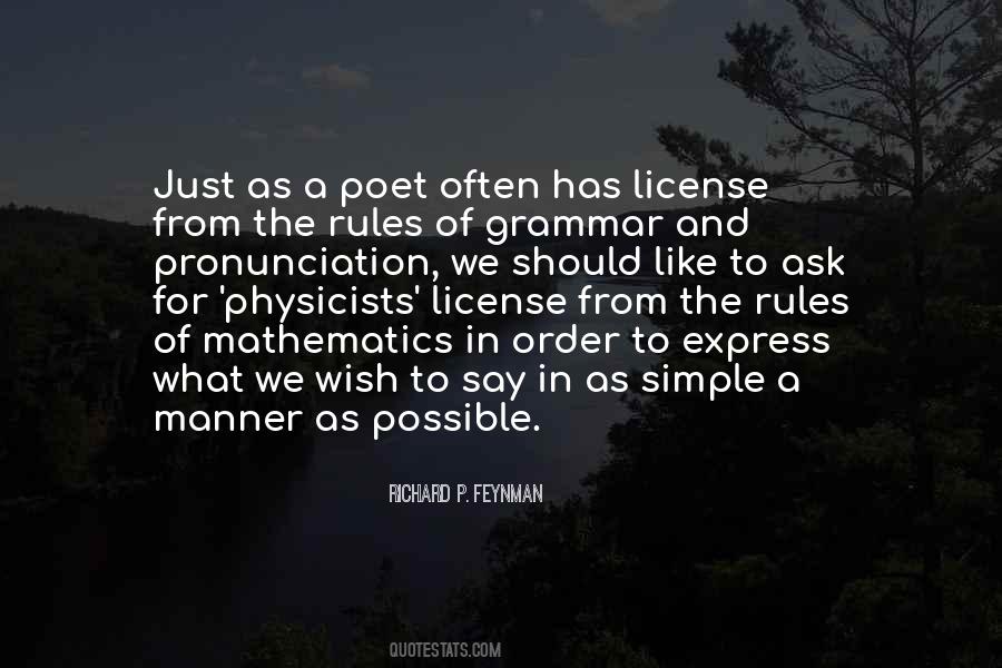 Quotes About Rules And Order #483322