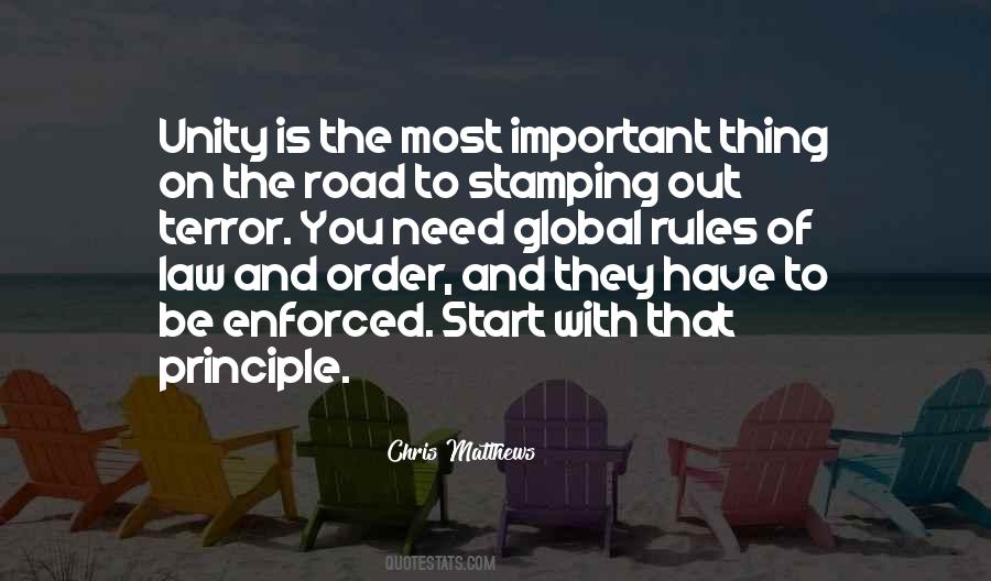 Quotes About Rules And Order #787790