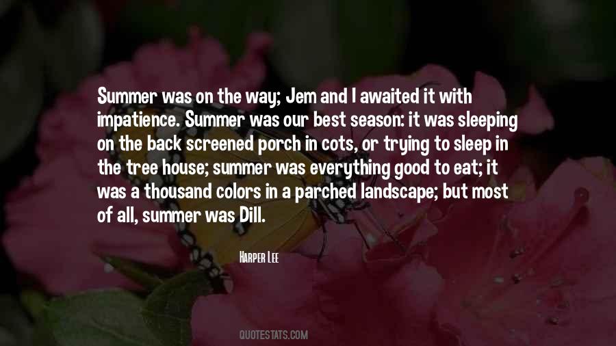 Quotes About Summer Season #1135022