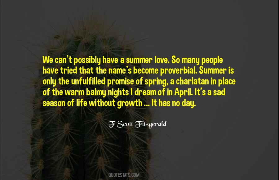 Quotes About Summer Season #1772715