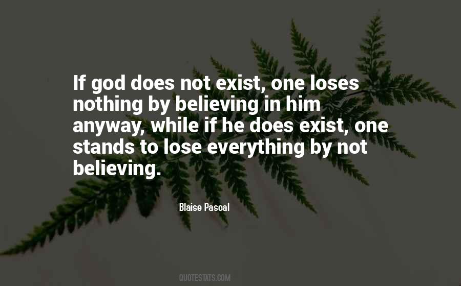 Quotes About Not Believing In God #1043654