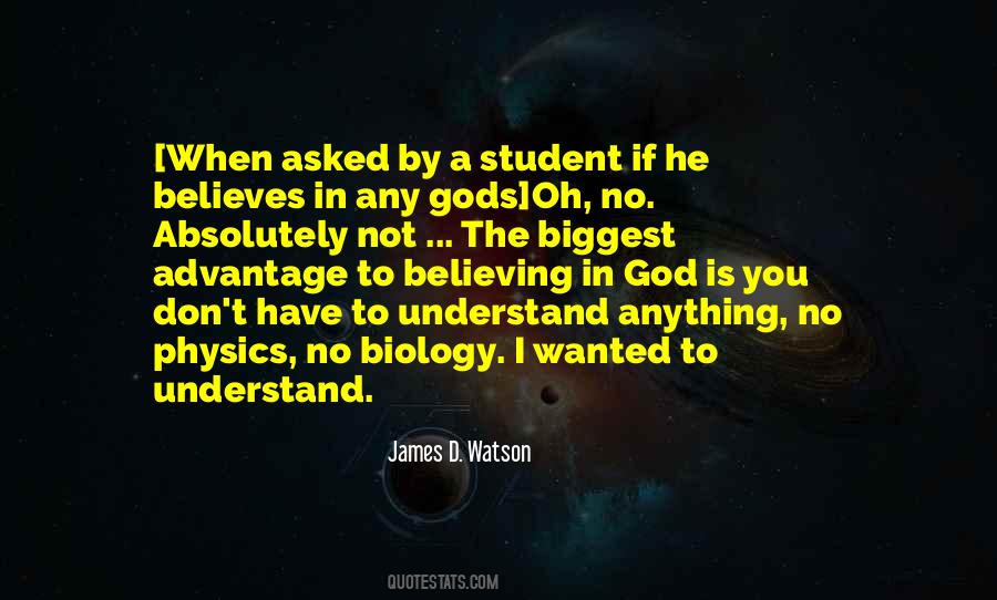 Quotes About Not Believing In God #1329335