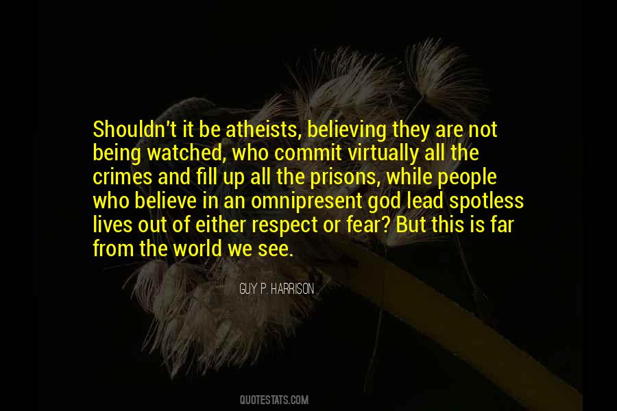 Quotes About Not Believing In God #1792687