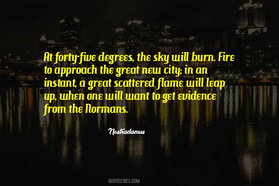 Quotes About Fire In The Sky #158