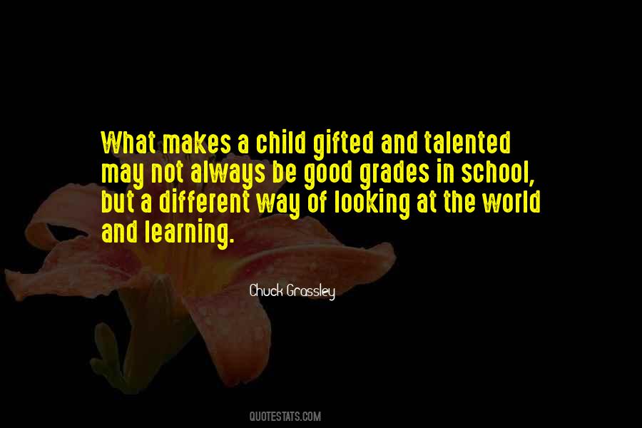 Quotes About Gifted Child #1268446