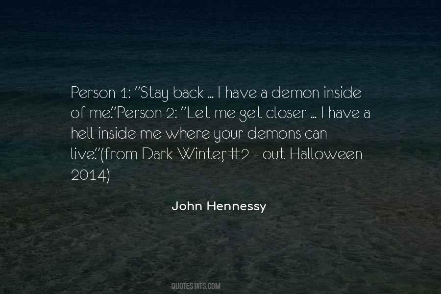Quotes About Demons #1182143