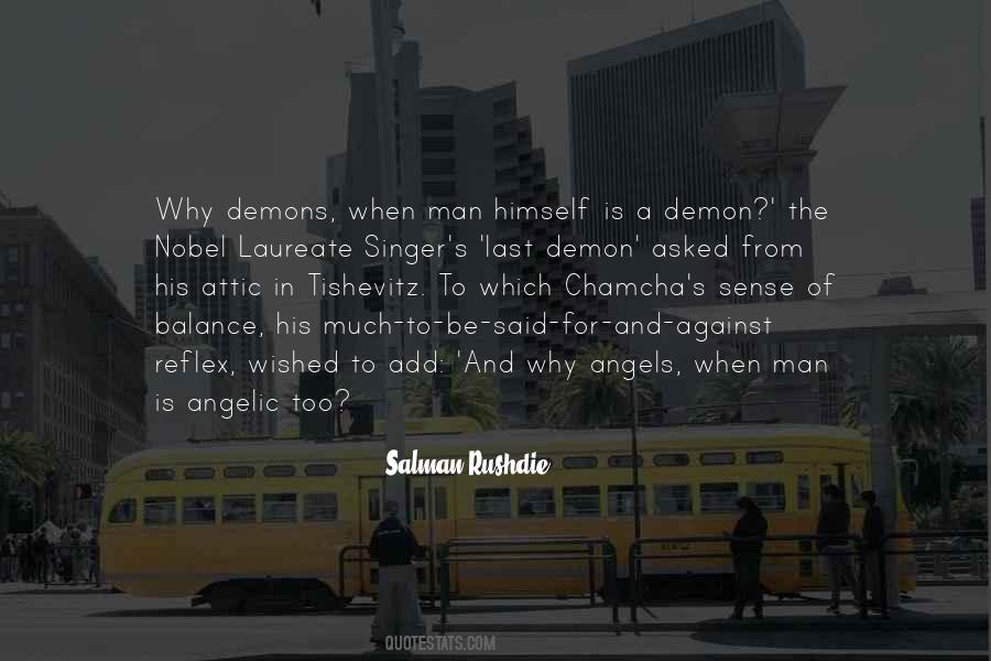 Quotes About Demons #1358239