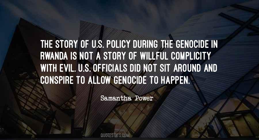 Quotes About Genocide In Rwanda #1247723