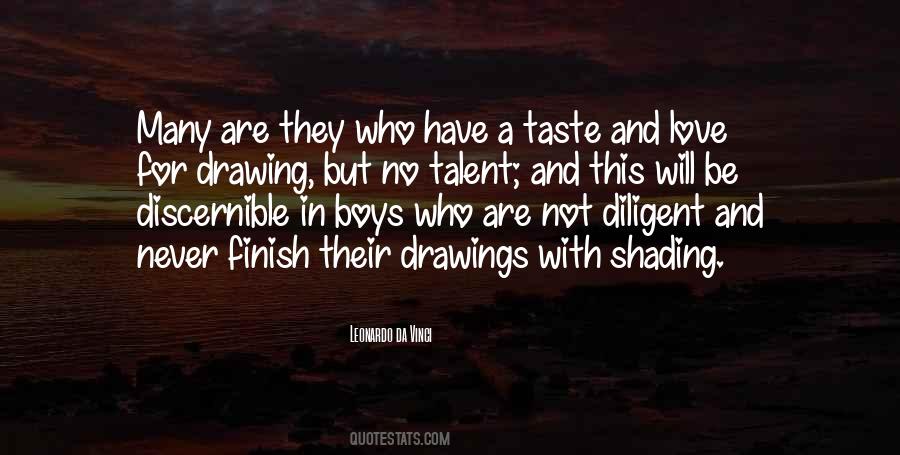 Quotes About Drawing Talent #1130610