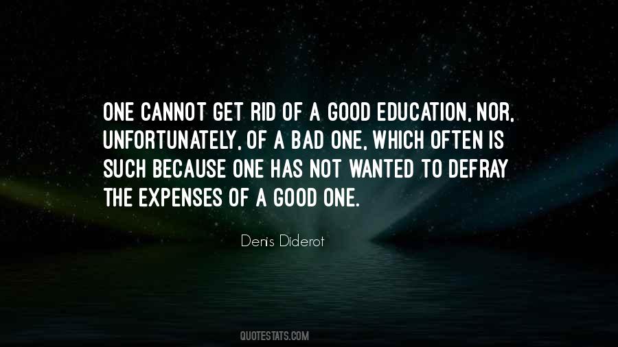 Quotes About A Good Education #1558037