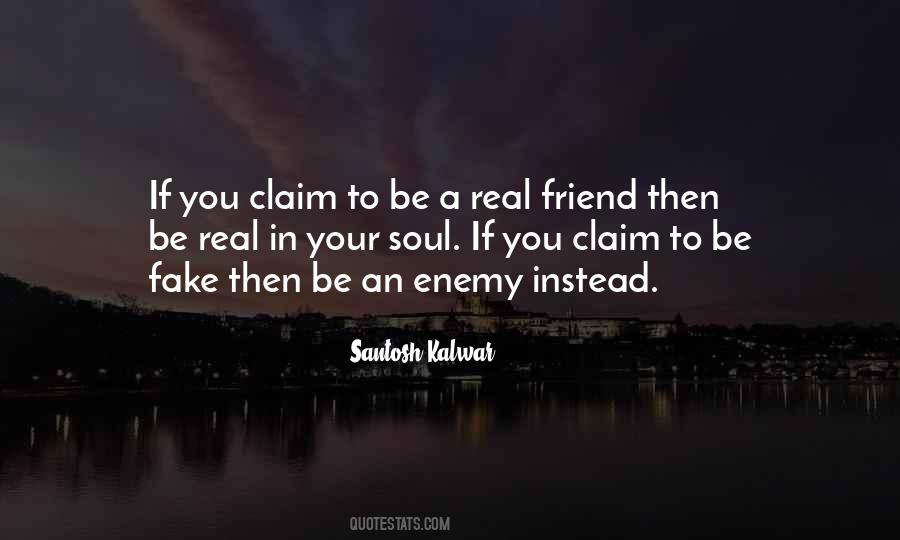 Quotes About A Fake Friend #903568