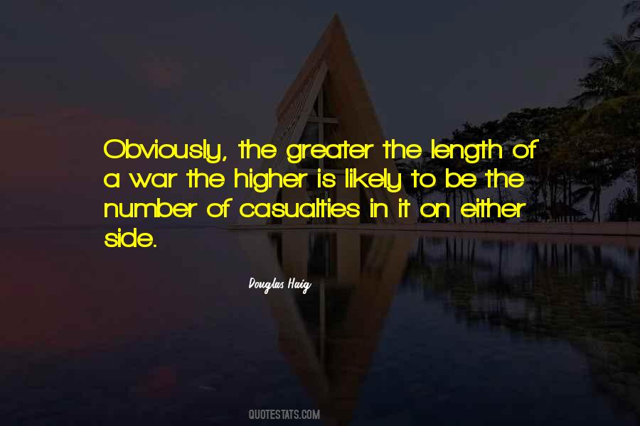 Quotes About Casualties Of War #448276