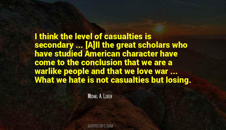 Quotes About Casualties Of War #821704