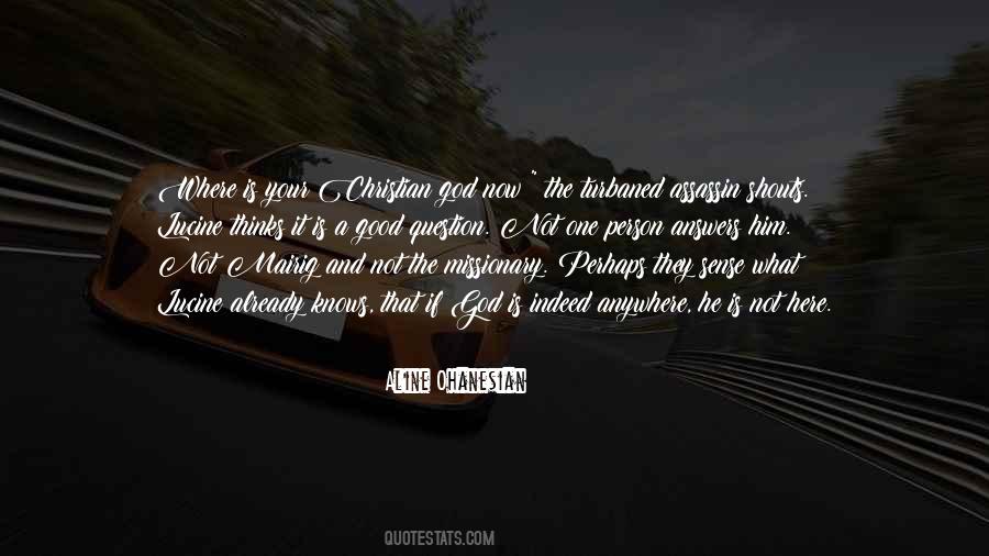 Christian God Quotes #411819