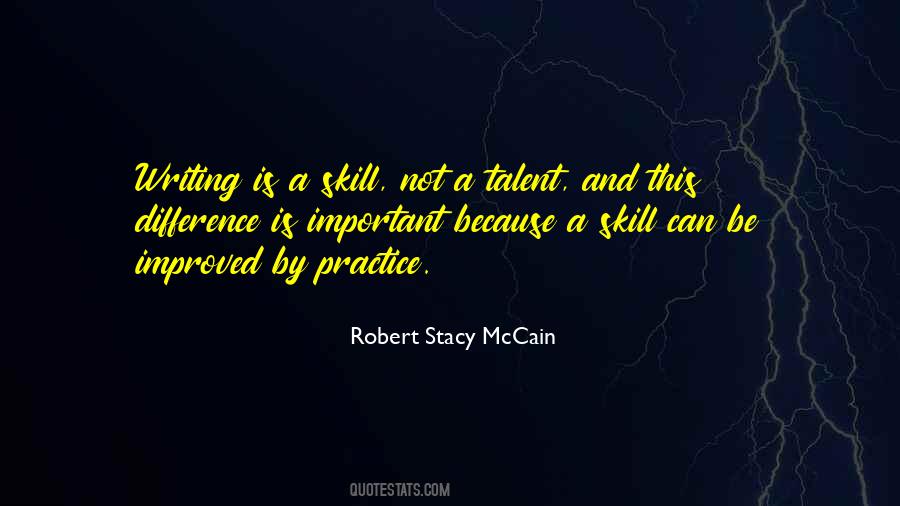 Quotes About Talent And Skill #1811368