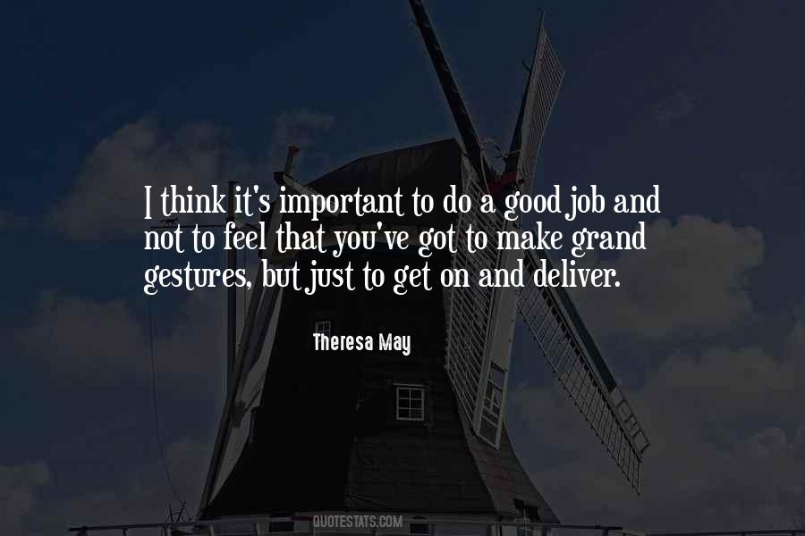 Quotes About Having A Good Job #65651