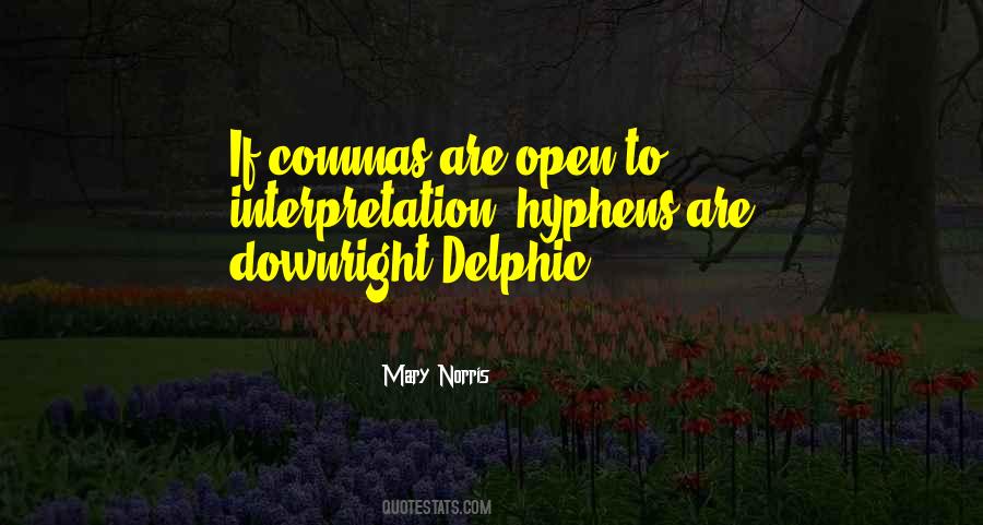 Quotes About Hyphens #63339