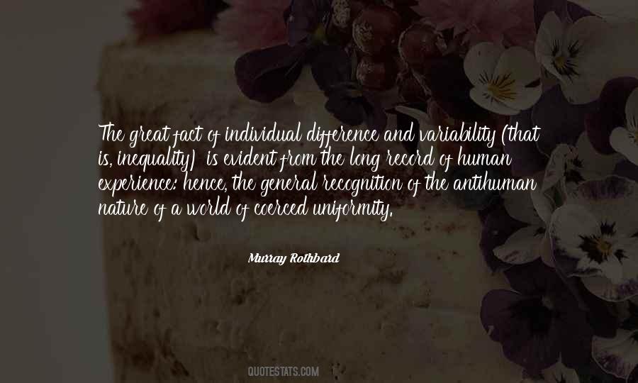 Human Difference Quotes #698702
