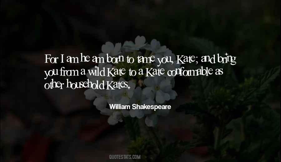 Quotes About Shakespeare Kate #351534