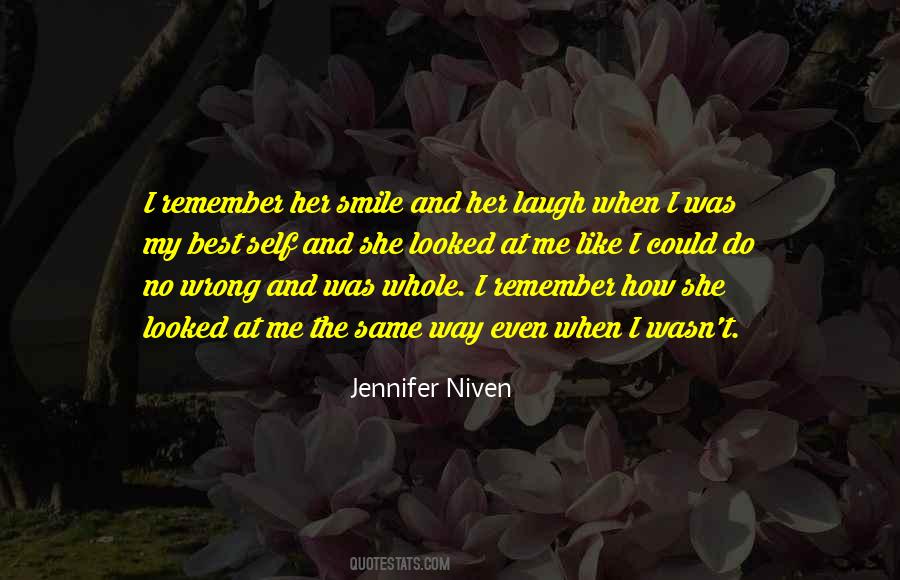 Quotes About Smile And Laugh #44735