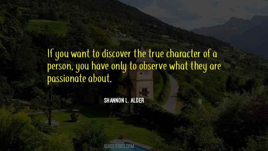 Quotes About Character Of A Person #1242650