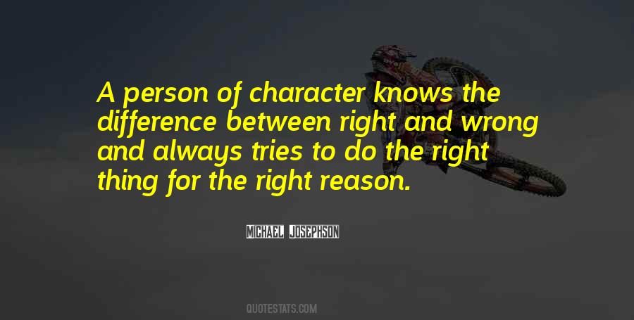 Quotes About Character Of A Person #205446