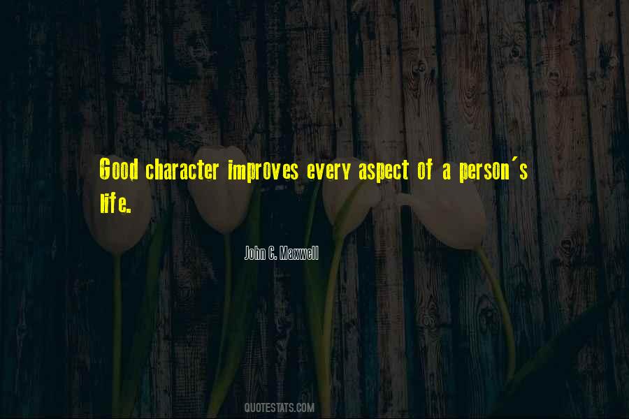 Quotes About Character Of A Person #250736