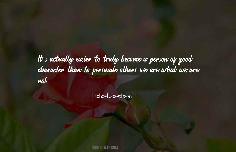 Quotes About Character Of A Person #555025