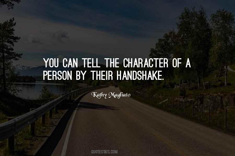 Quotes About Character Of A Person #657961