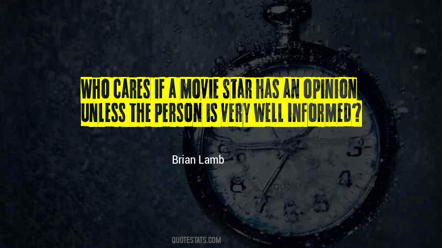 Quotes About Who Cares #933249