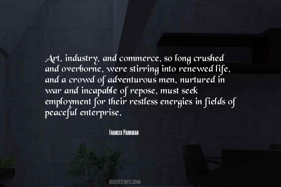Quotes About Art And Commerce #1076703