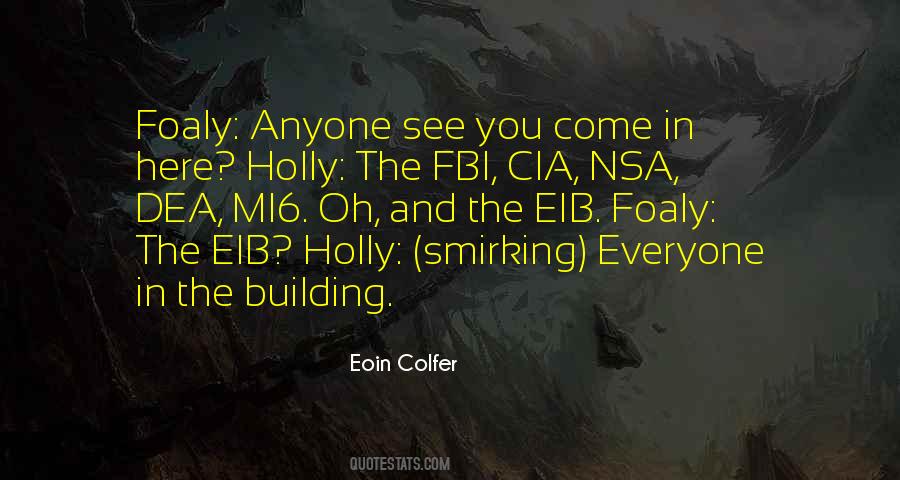 Quotes About Fbi #1022495