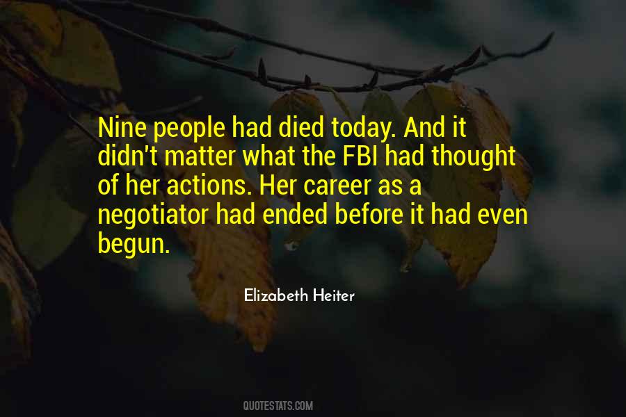 Quotes About Fbi #1114025