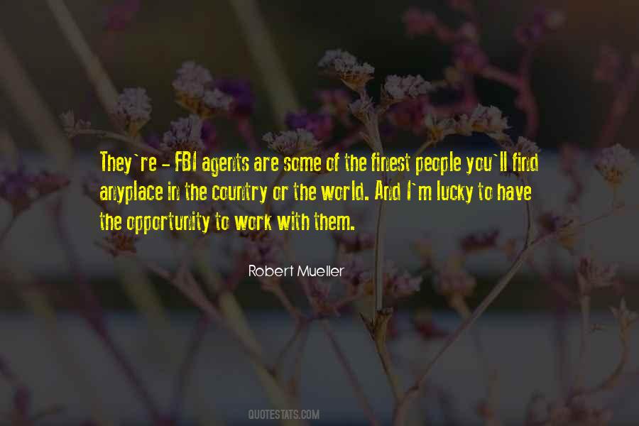 Quotes About Fbi #1358141