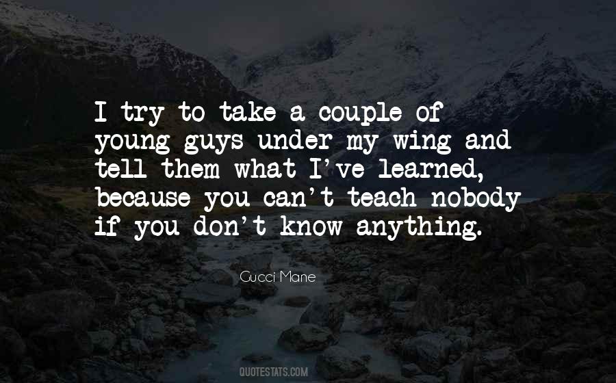 Quotes About Young Guys #1707920