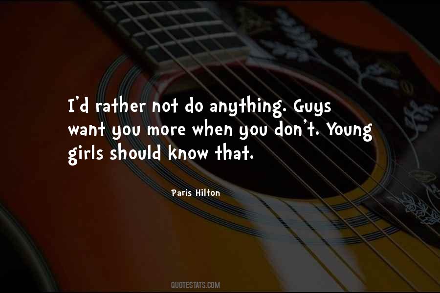 Quotes About Young Guys #276272