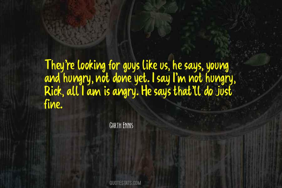 Quotes About Young Guys #942815