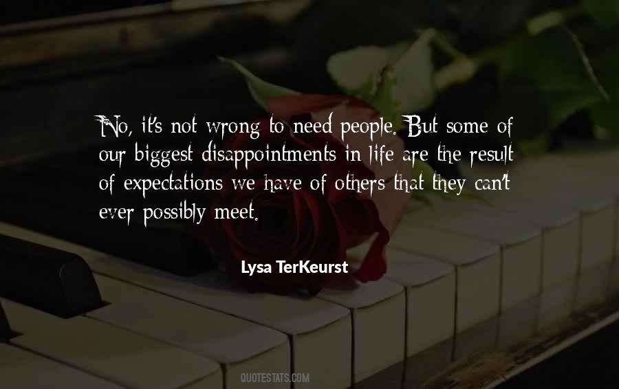 Quotes About Others Expectations #92524