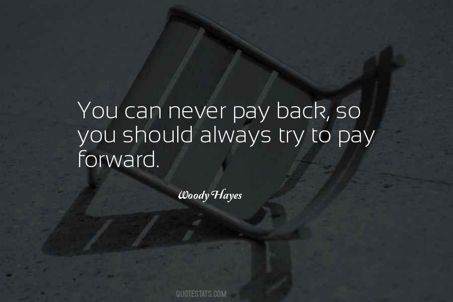 Pay Forward Quotes #1373417