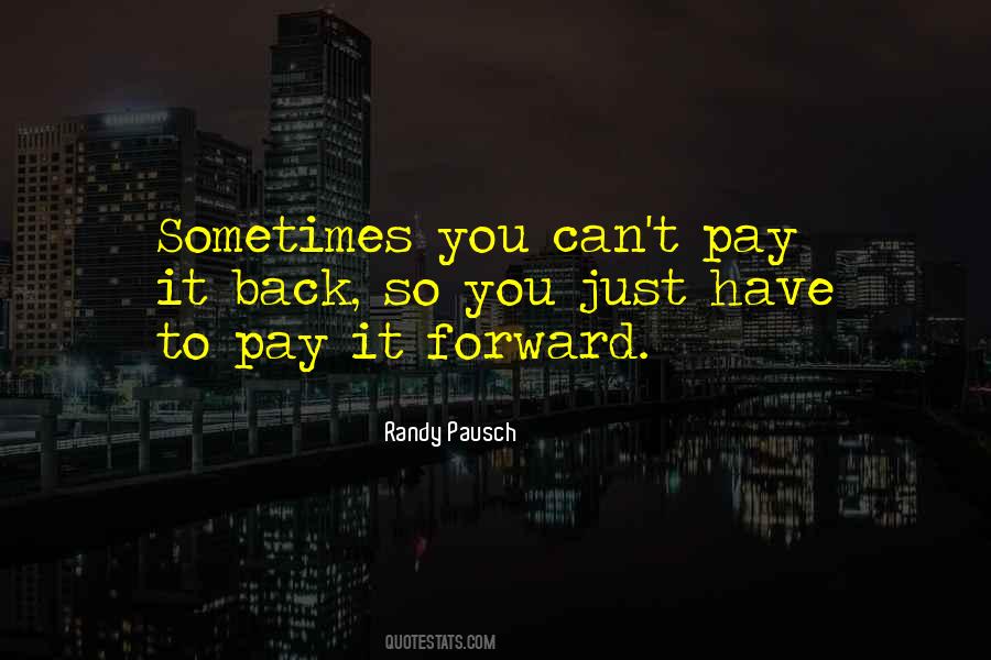 Pay Forward Quotes #674438