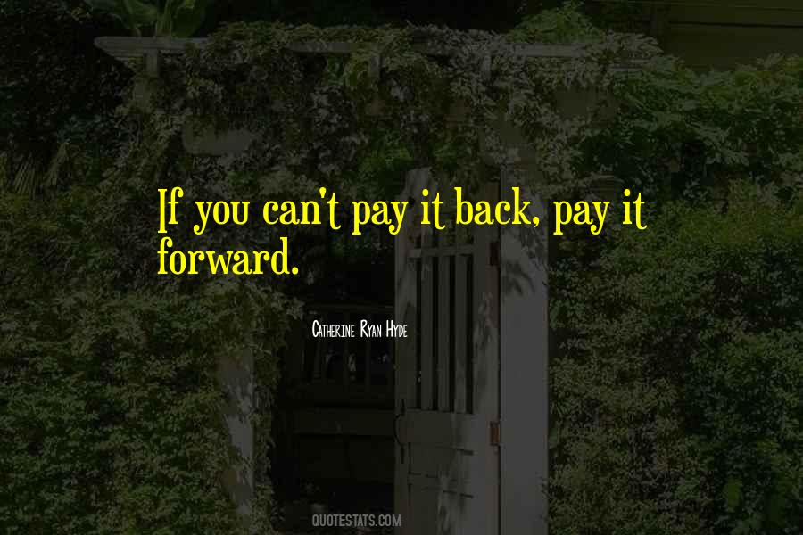 Pay Forward Quotes #891426