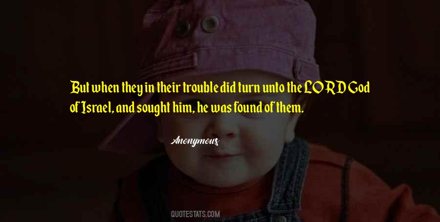 Quotes About Trouble #1866973