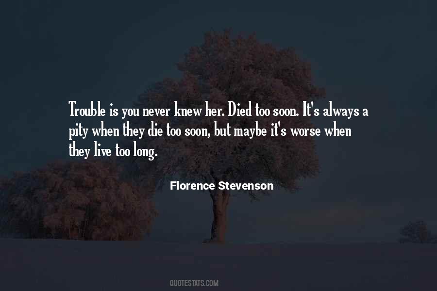 Quotes About Trouble #1879084