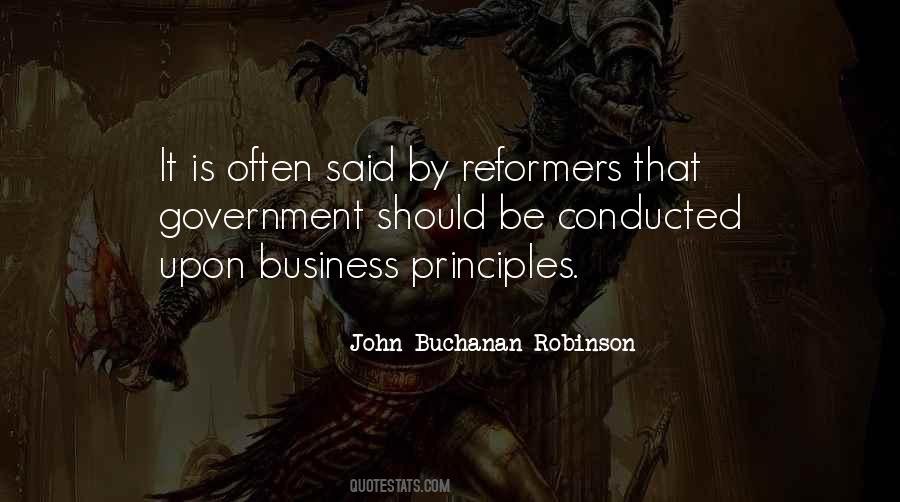 Quotes About Business Principles #1190941