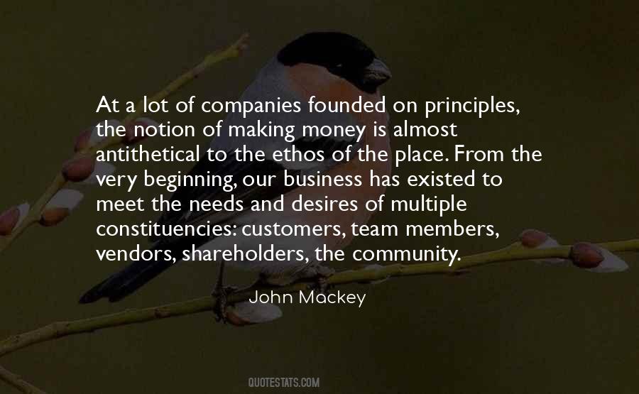 Quotes About Business Principles #1266641