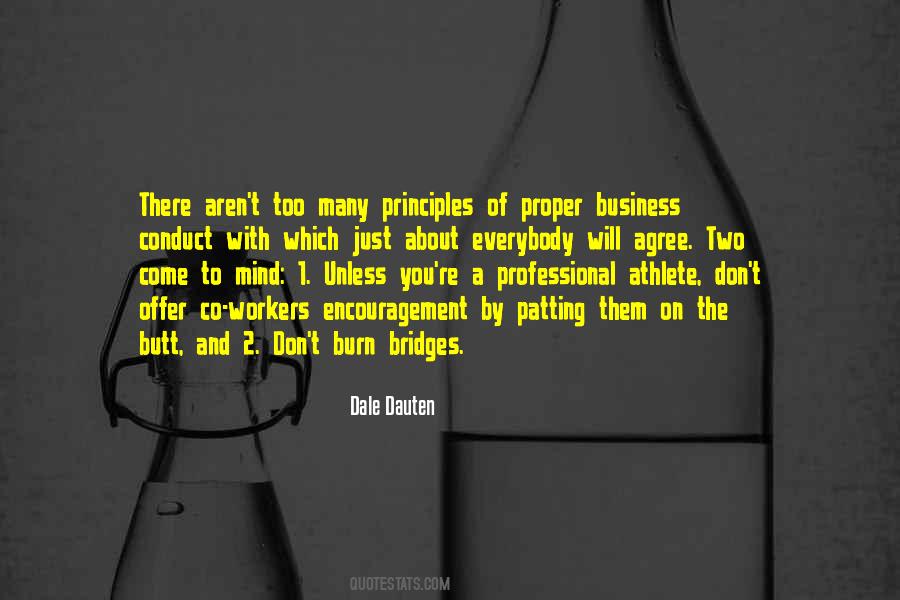 Quotes About Business Principles #136608